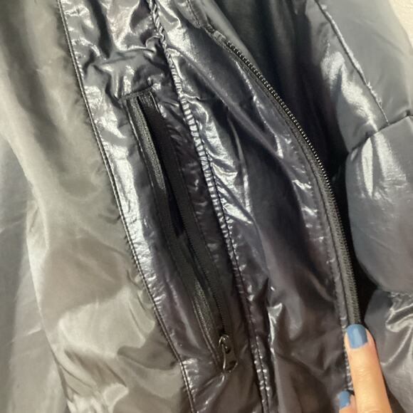 Columbia Icy Heights Down Puffer Jacket Coat Women 3X Gunmetal Black Warm Winter - Picture 7 of 16